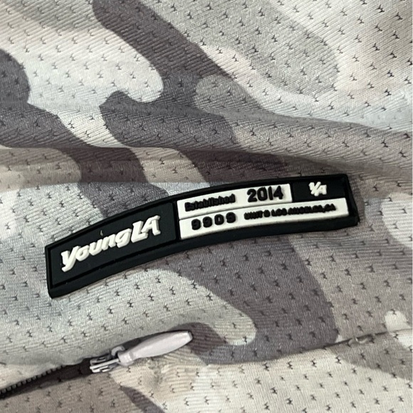 YoungLA XXL Active Lined Compression Shorts Digital Camo Basketball Sport EUC - Picture 3 of 10